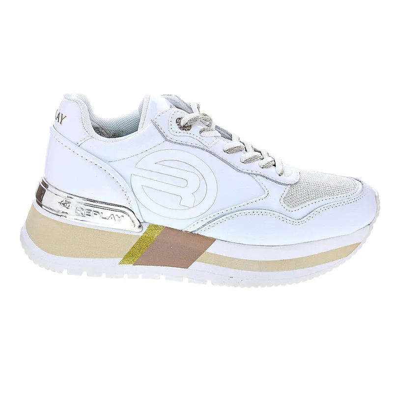 Replay Zapatillas Mujer Mennet Blanco
