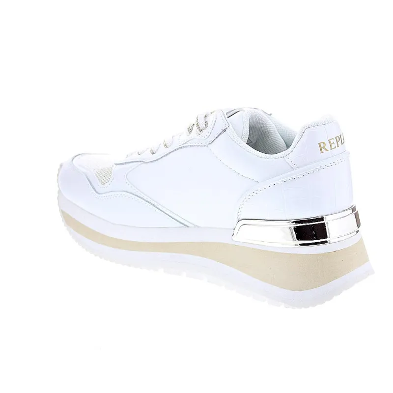 Replay Zapatillas Mujer Mennet Blanco