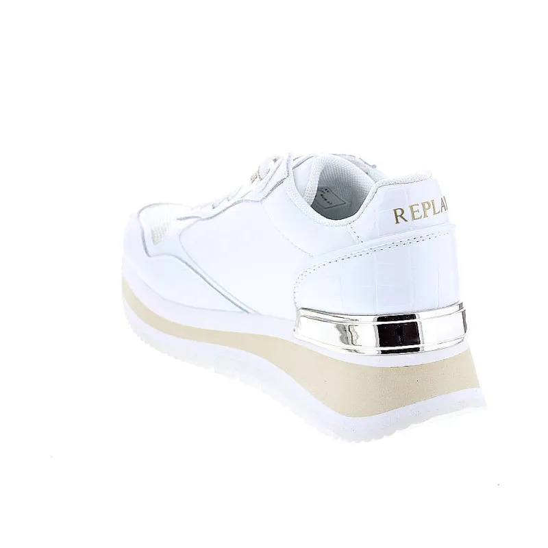 Replay Zapatillas Mujer Mennet Blanco