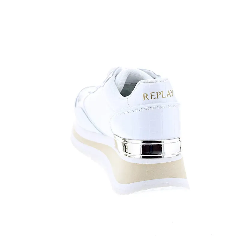 Replay Zapatillas Mujer Mennet Blanco