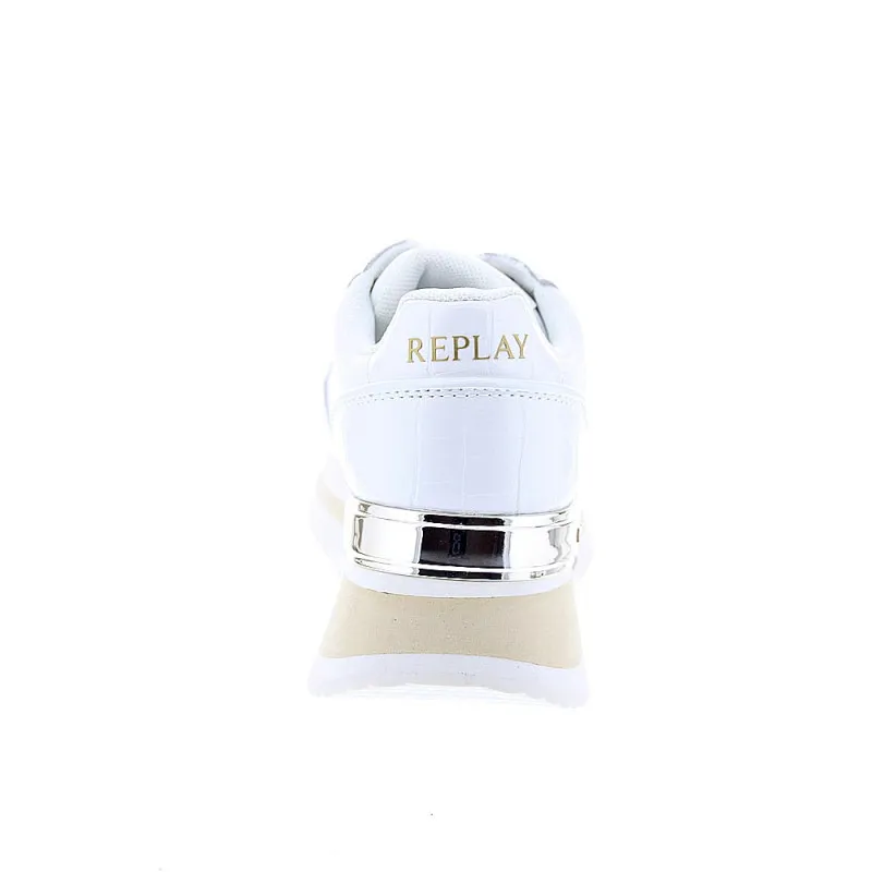 Replay Zapatillas Mujer Mennet Blanco