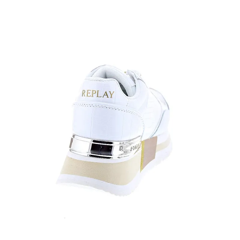 Replay Zapatillas Mujer Mennet Blanco