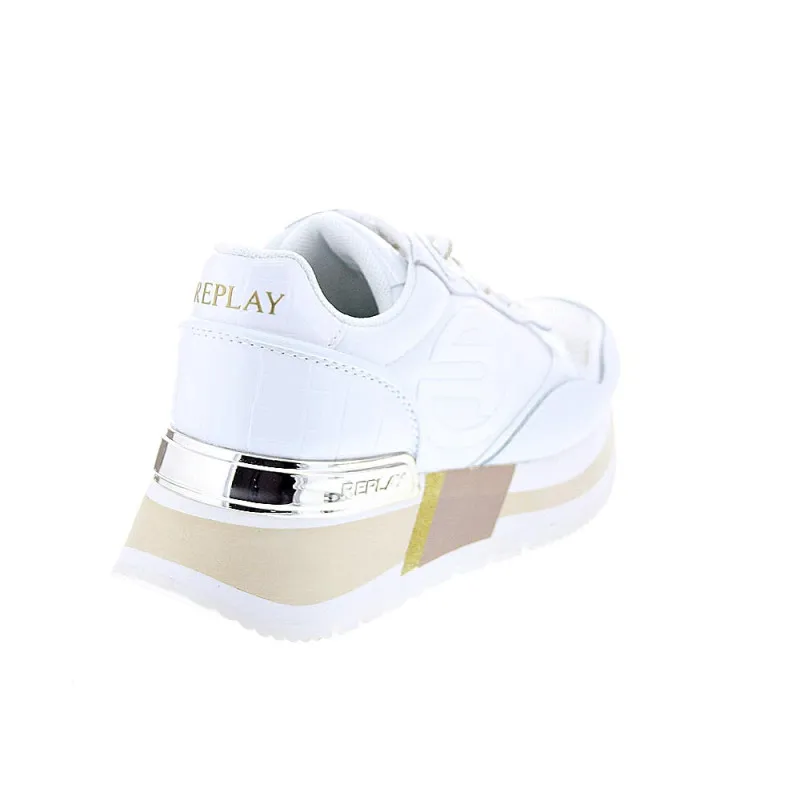 Replay Zapatillas Mujer Mennet Blanco