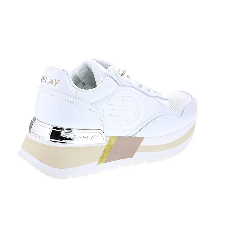 Replay Zapatillas Mujer Mennet Blanco