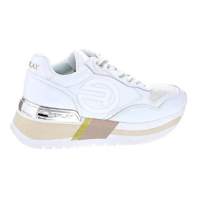 Replay Zapatillas Mujer Mennet Blanco