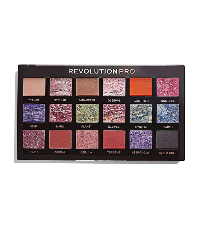 REVOLUTION PRO  PALETA DE SOMBRAS DE OJOS REGENERATION  TRENDS CELESTIAL