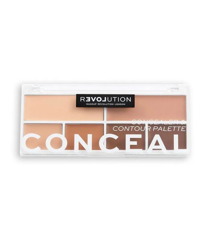 REVOLUTION RELOVE  PALETA DE CORRECTORES CONCEAL ME  MEDIUM