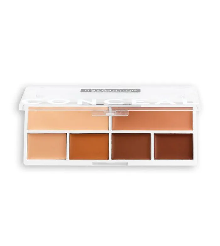 REVOLUTION RELOVE  PALETA DE CORRECTORES CONCEAL ME  MEDIUM