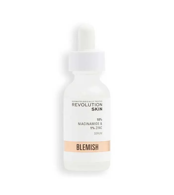 REVOLUTION SKINCARE  *BLEMISH*  SéRUM MINIMIZADOR DE POROS 10% NIACINAMIDA + 1% ZINC  30ML