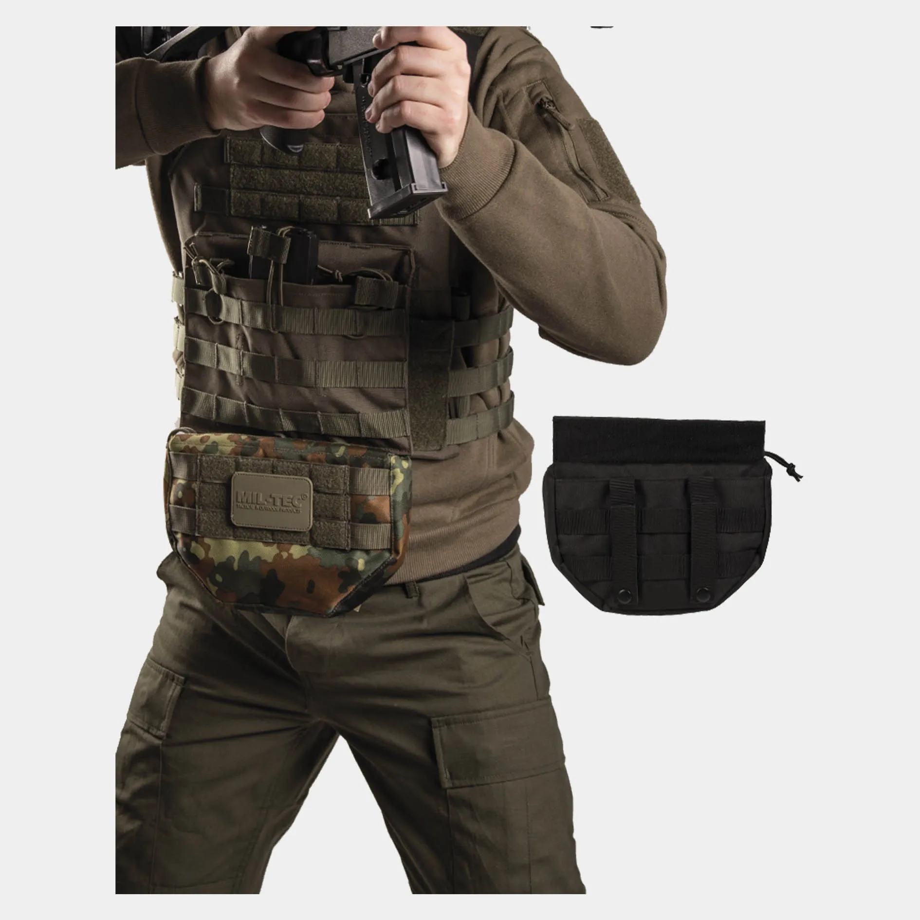 RIONERA DROP DOWN UTILITY POUCH  MILTEC