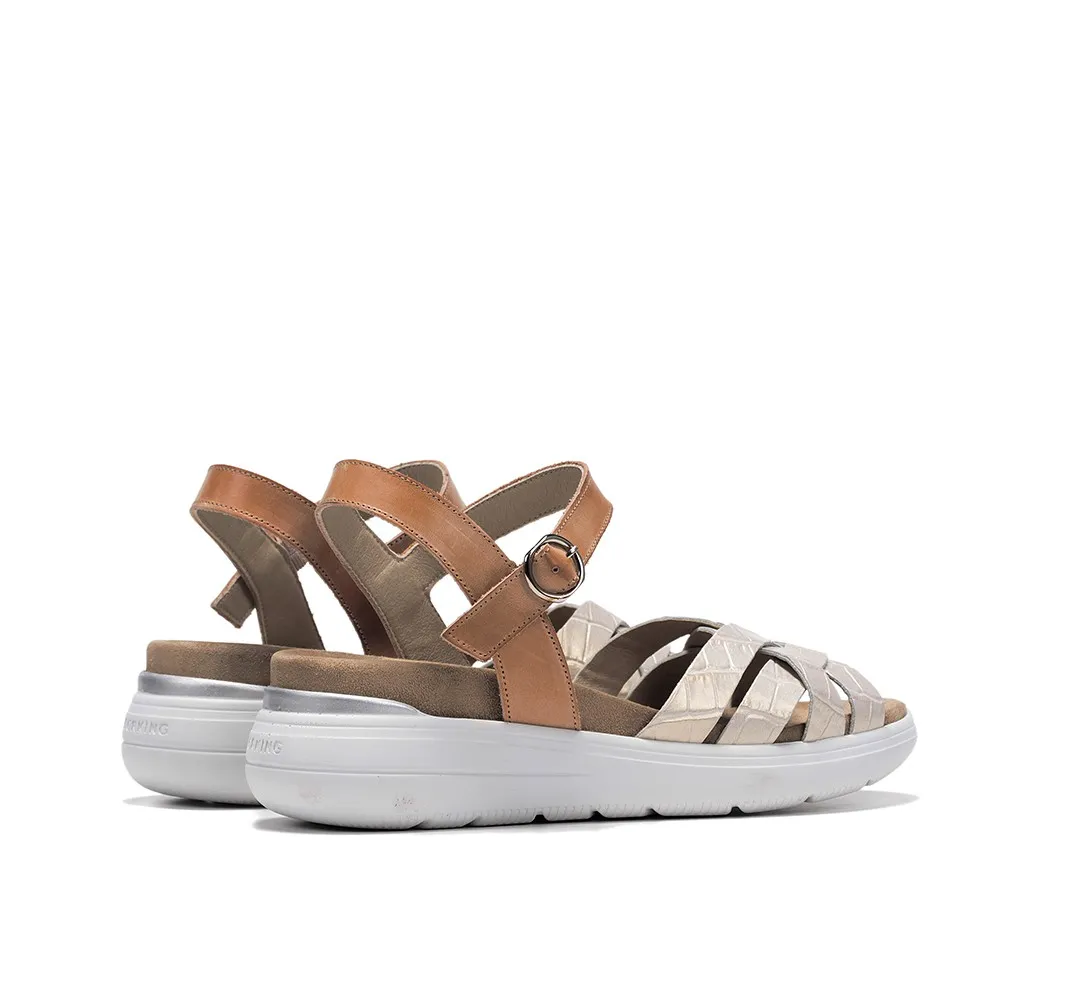ROCK D8518 Sandalia Taupe