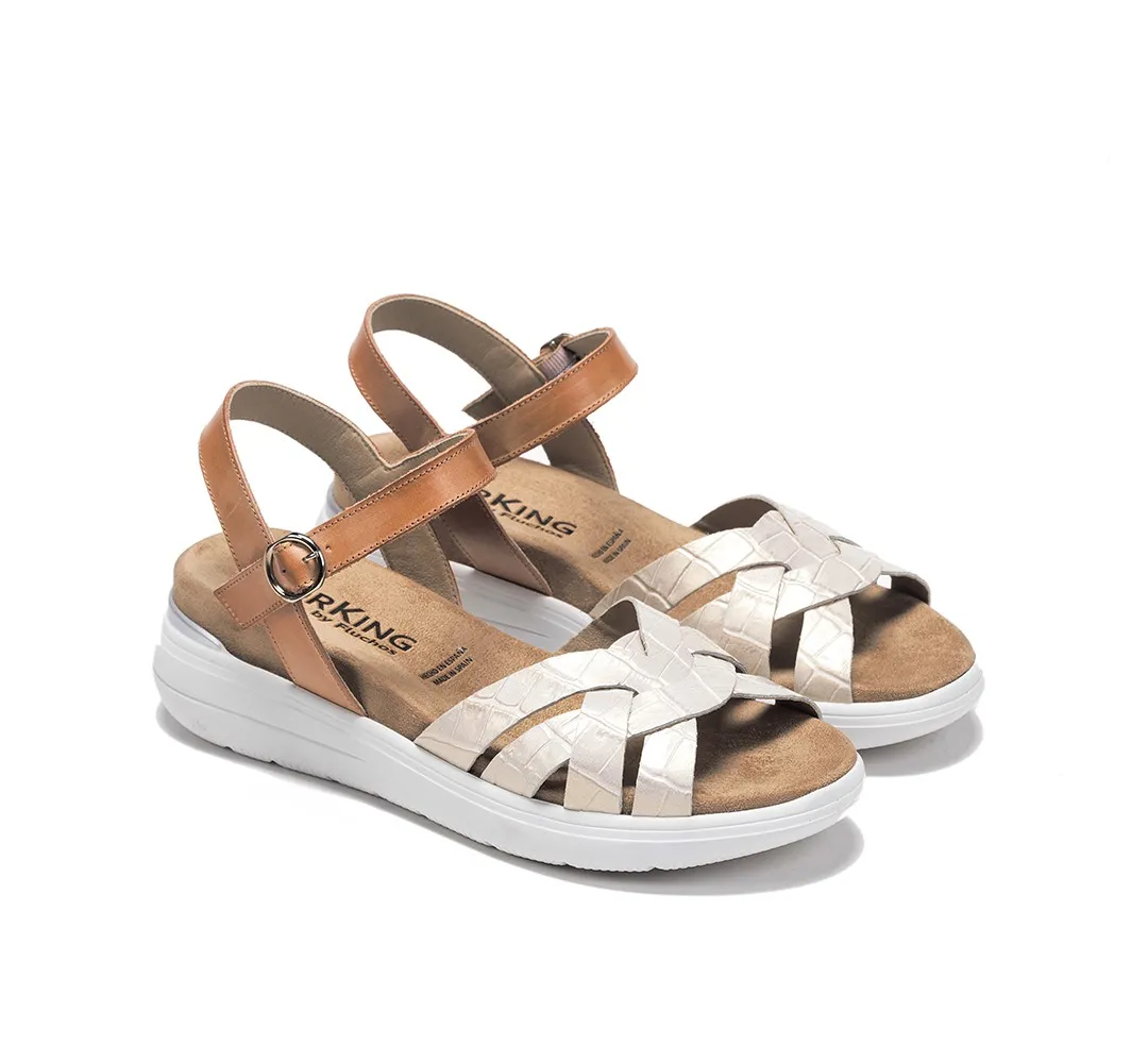 ROCK D8518 Sandalia Taupe
