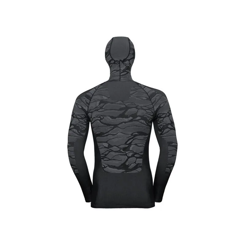ROPA INTERIOR ODLO MáSCARA FACIAL PERFORMANCE BLACKCOMB (NEGRO  ODLO GRIS ACERO  PLATA) HOMBRE