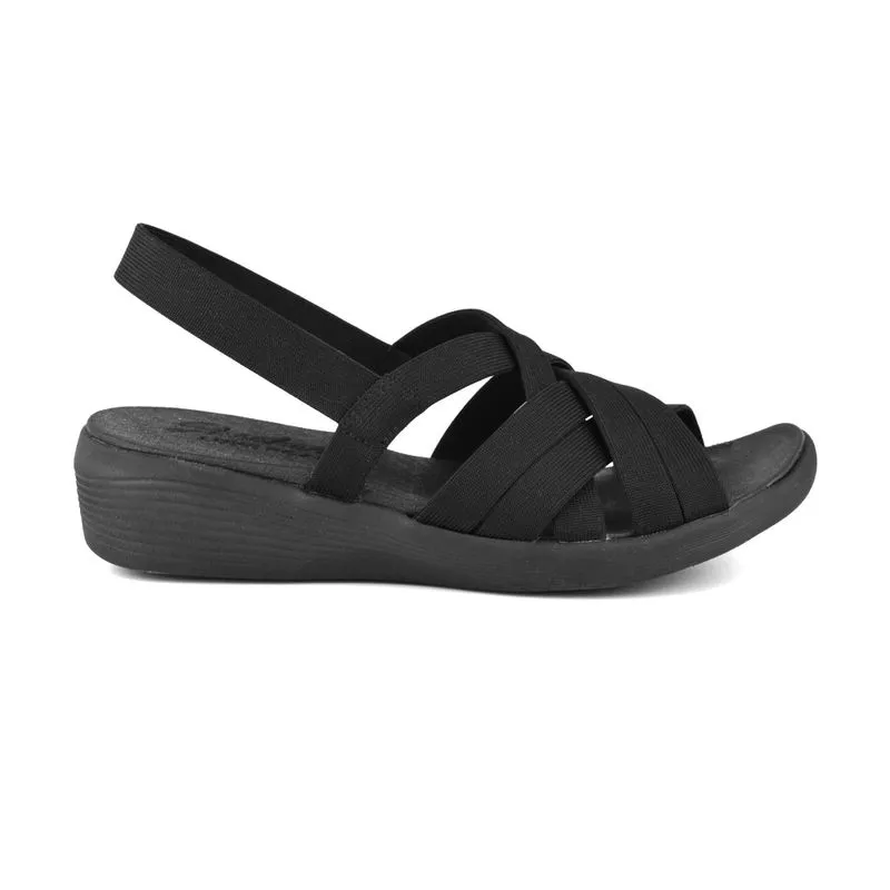 Sandalia Casual Skechers Arya True Calling Black