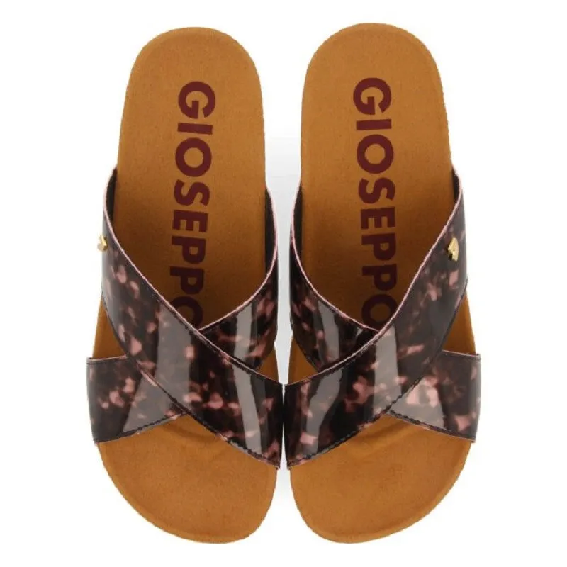 Sandalia cuña con tiras cruzadas Arinos GIOSEPPO 68563