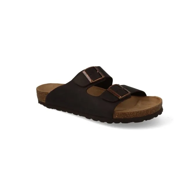 SANDALIAS ANATOMICAS HOMBRE PIEL MOD. LUJAN