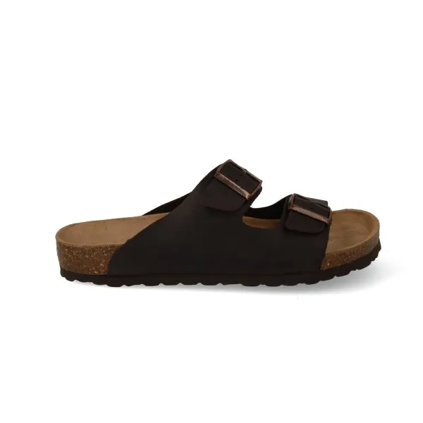 SANDALIAS ANATOMICAS HOMBRE PIEL MOD. LUJAN