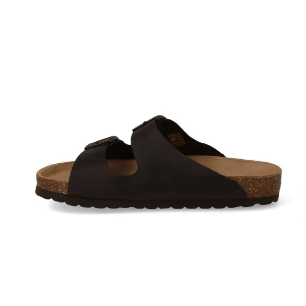 SANDALIAS ANATOMICAS HOMBRE PIEL MOD. LUJAN