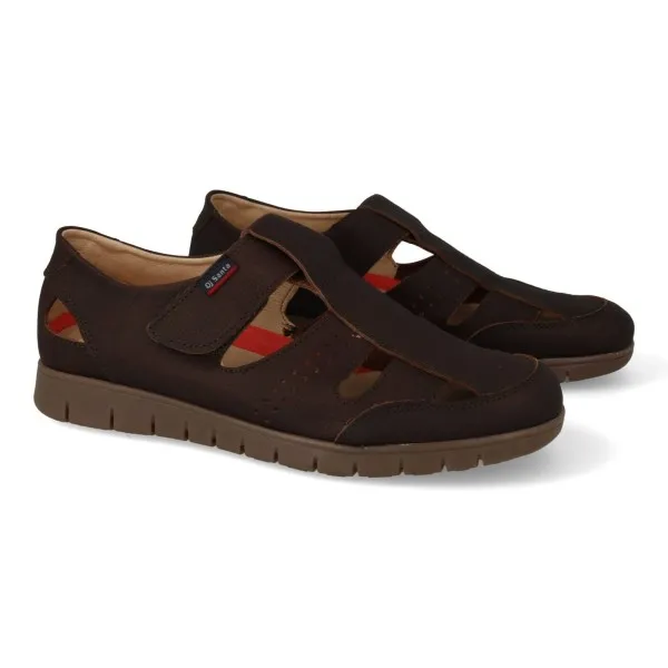 SANDALIAS CANGREJERAS HOMBRE MOD. ILEX CUERO