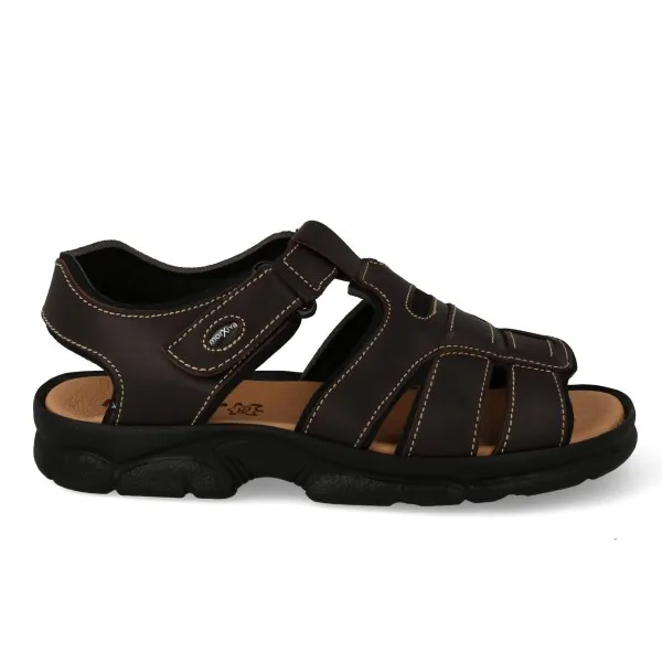 SANDALIAS CANGREJERAS HOMBRE PIEL MOD. PEDRO