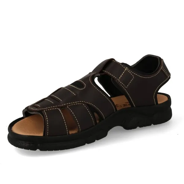 SANDALIAS CANGREJERAS HOMBRE PIEL MOD. PEDRO