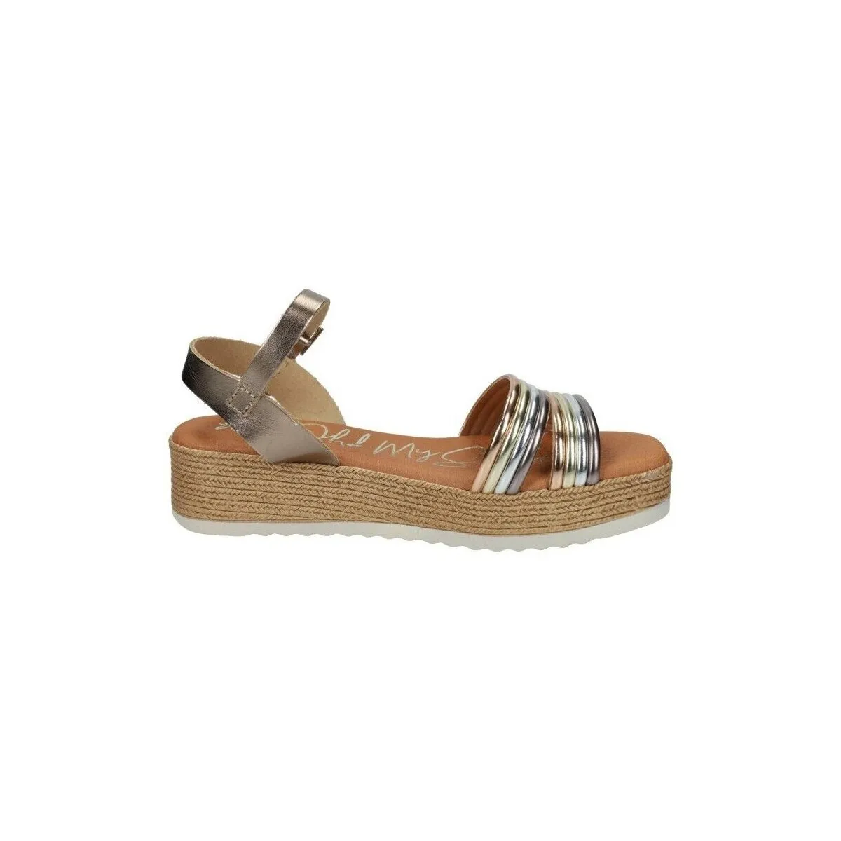 Sandalias con cuña