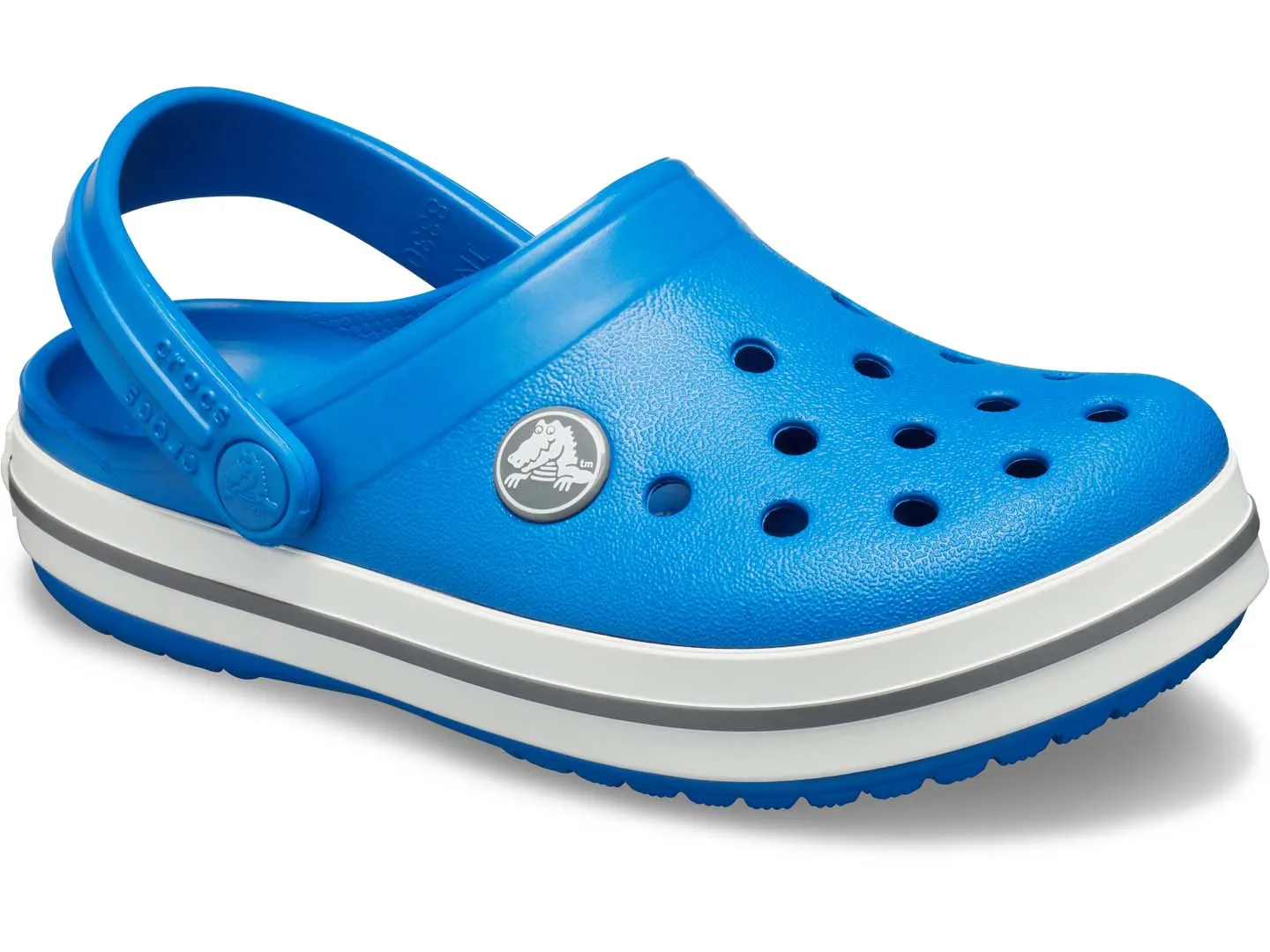 Sandalias Crocs Crocband Azul Para Niño