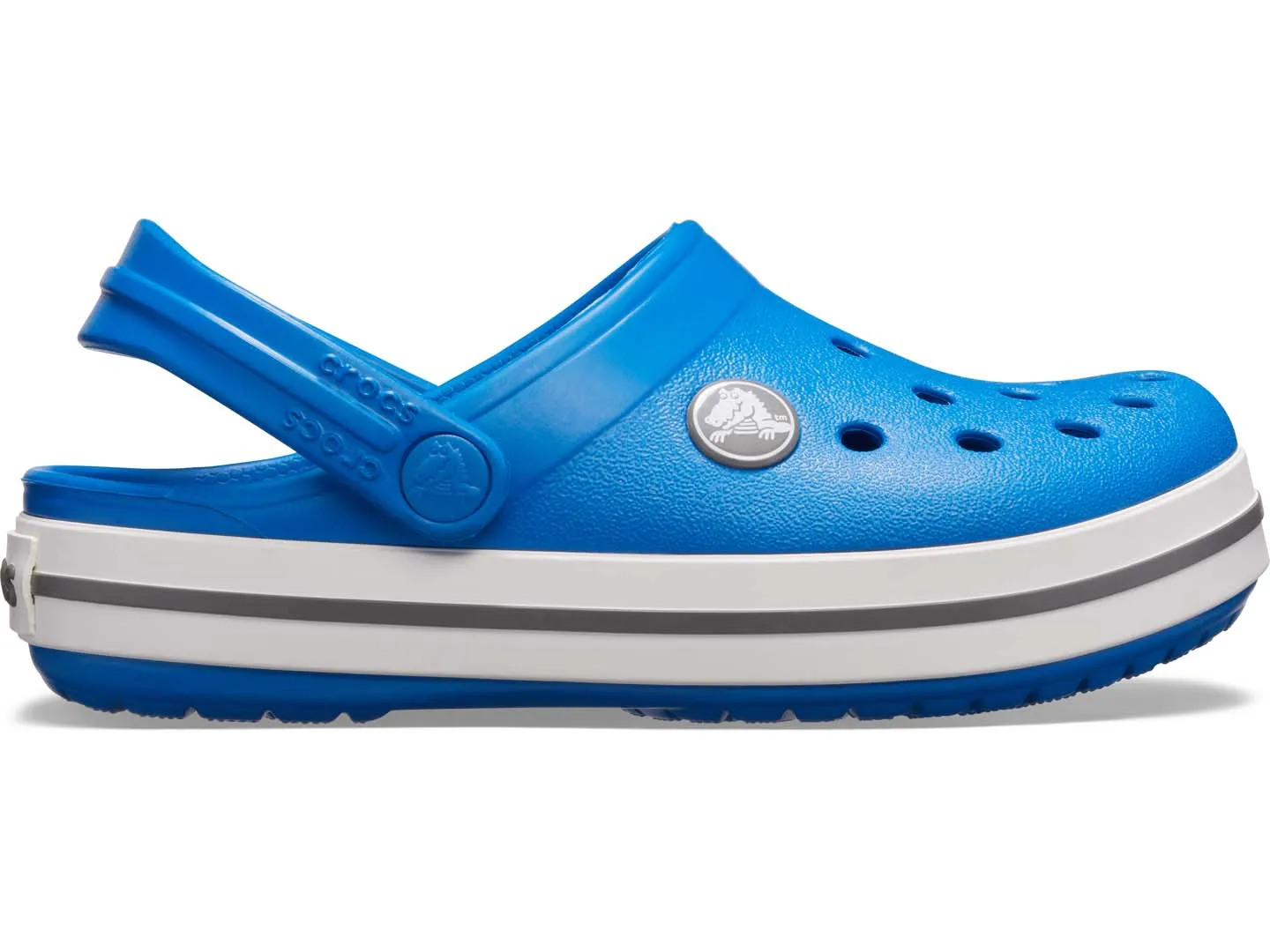 Sandalias Crocs Crocband Azul Para Niño