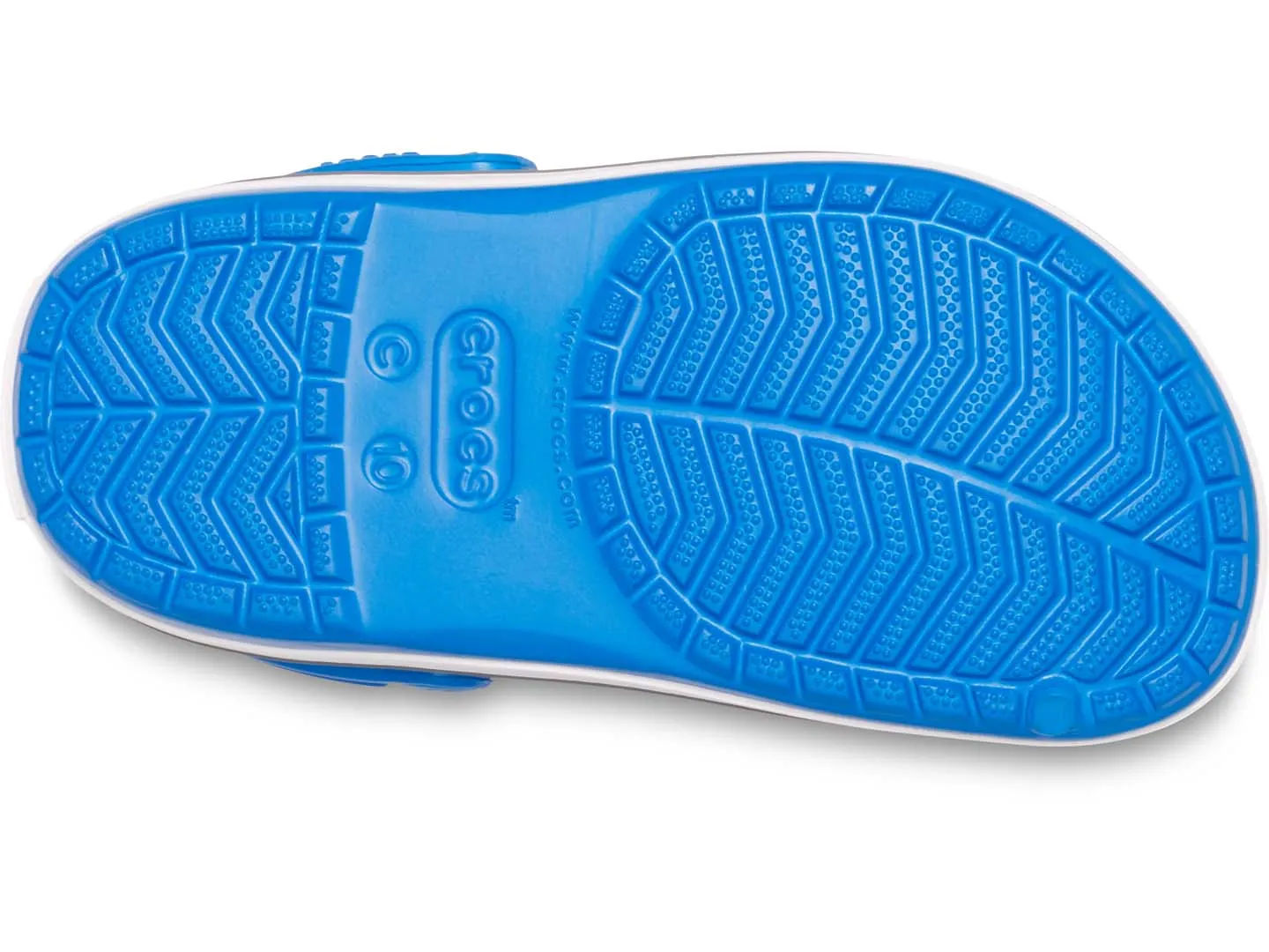 Sandalias Crocs Crocband Azul Para Niño