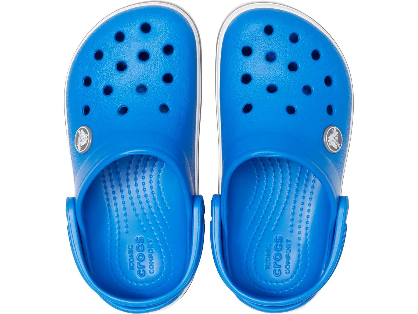 Sandalias Crocs Crocband Azul Para Niño