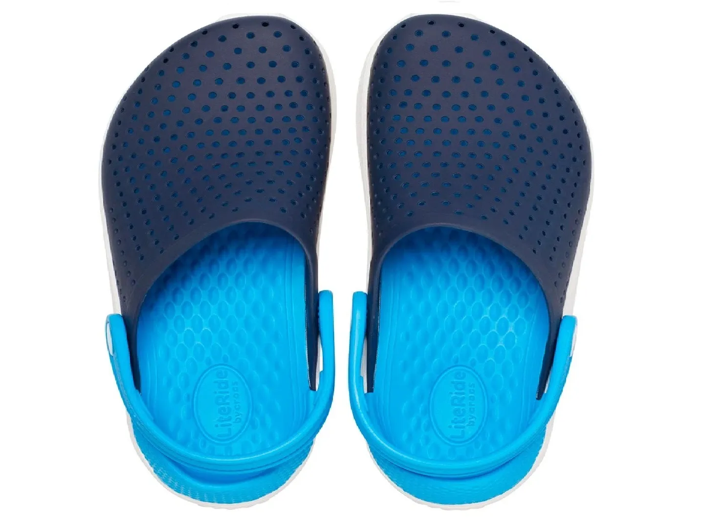 Sandalias Crocs Literide Azul Para Niño