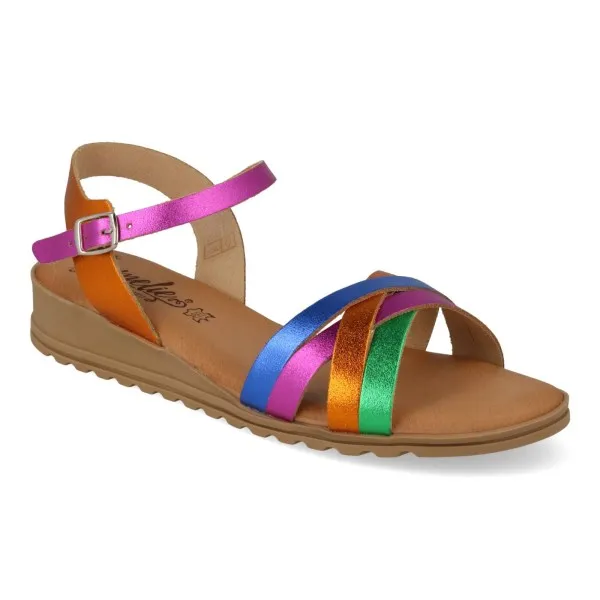 SANDALIAS CUÑA MUJER COMODAS MOD. PICASSO