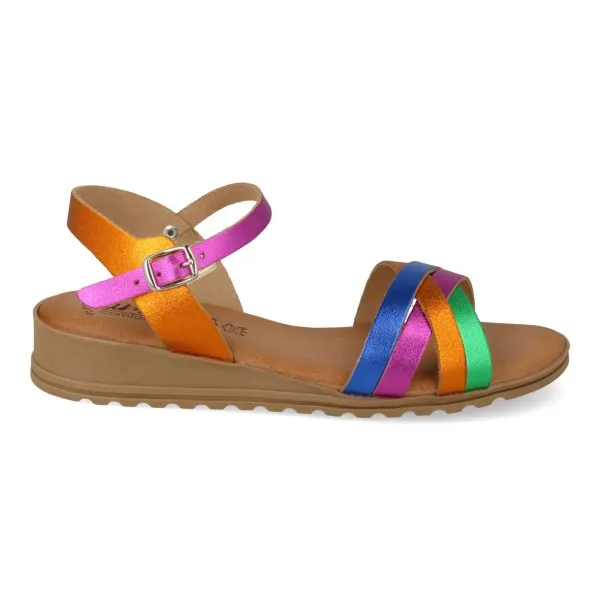 SANDALIAS CUÑA MUJER COMODAS MOD. PICASSO
