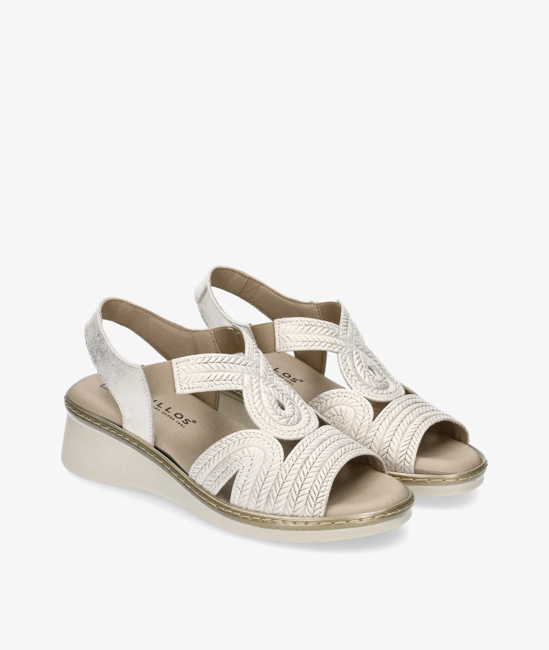 Sandalias Pitillos 5042 en oro