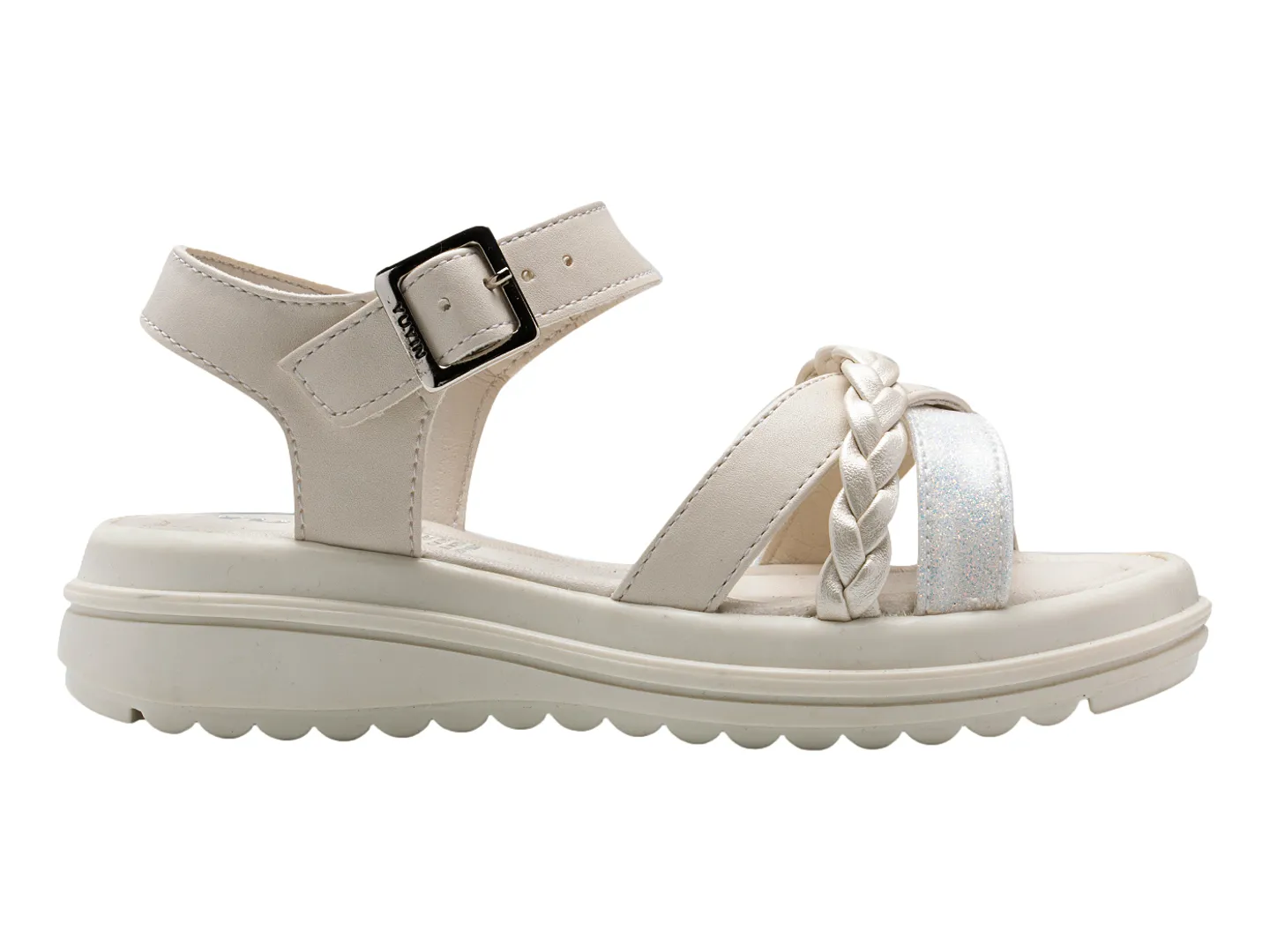 Sandalias Yuyin 23085 Blanco Para Niña