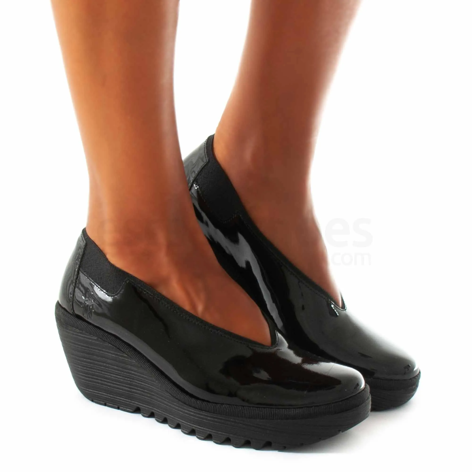 Sapatos FLY LONDON Yoza Atlantis Black P501438011