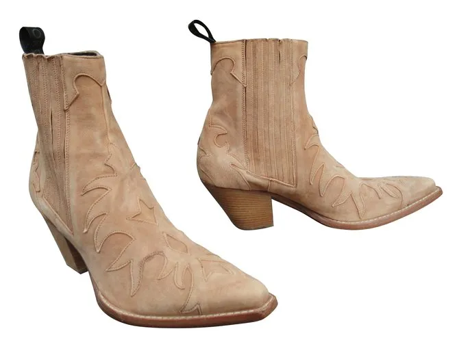 Sartore Botines Beige 