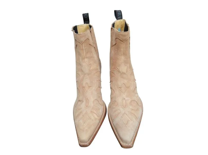Sartore Botines Beige 
