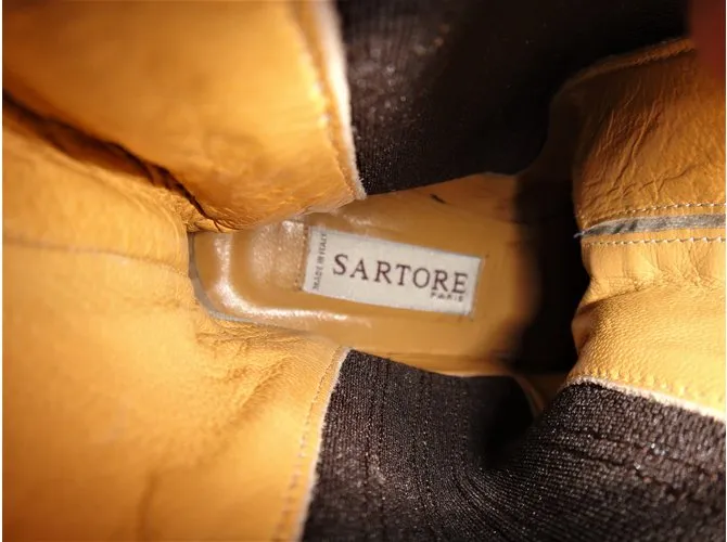 Sartore Botines Beige 