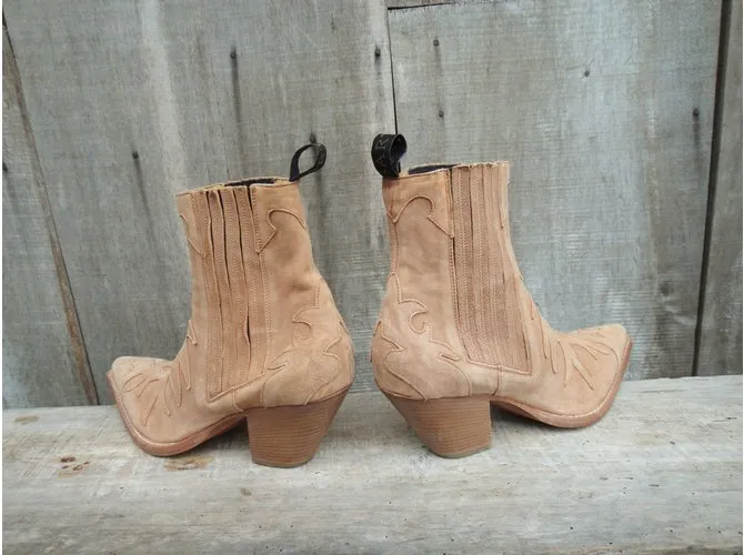 Sartore Botines Beige 