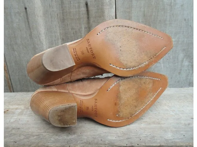Sartore Botines Beige 
