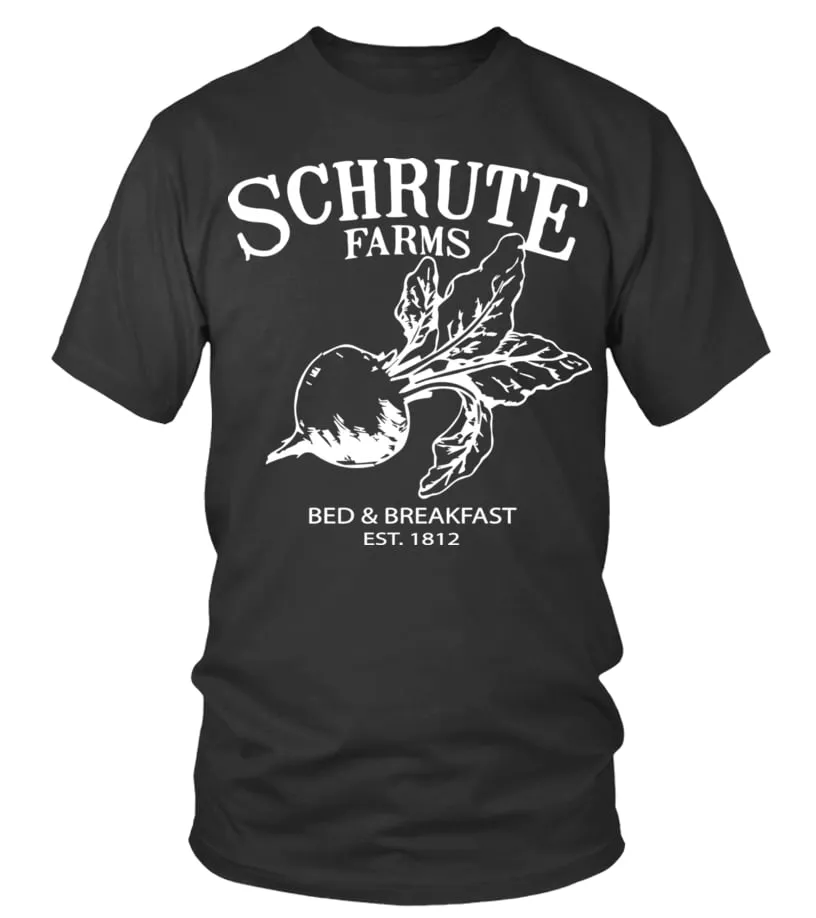 schrute farms SWEATER SHIRTS Camiseta cuello redondo Unisex