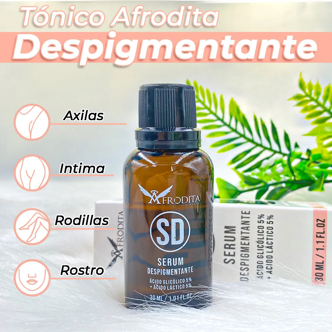 Serum Despigmentante | cido Láctico y Glicólico 5% – Afrodita