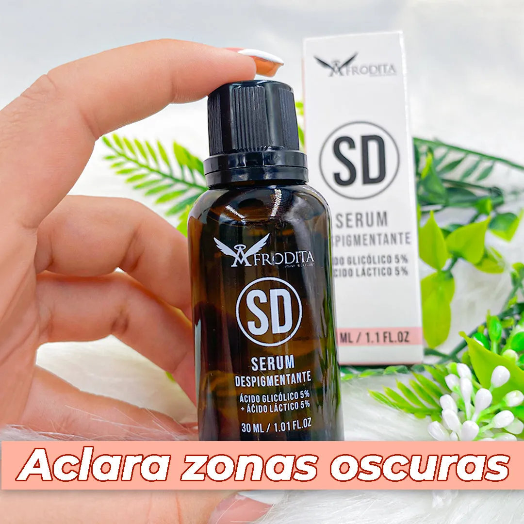 Serum Despigmentante | cido Láctico y Glicólico 5% – Afrodita