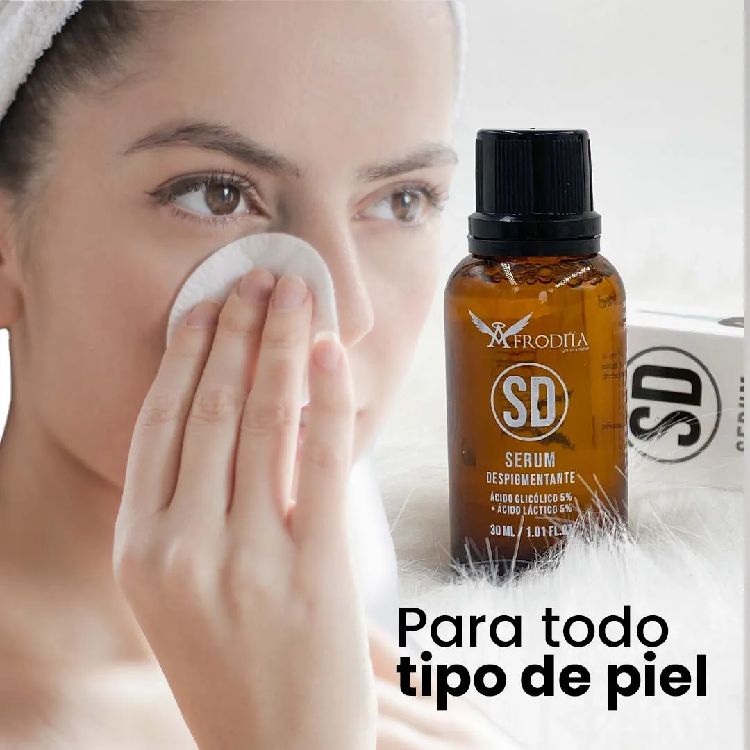 Serum Despigmentante | cido Láctico y Glicólico 5% – Afrodita