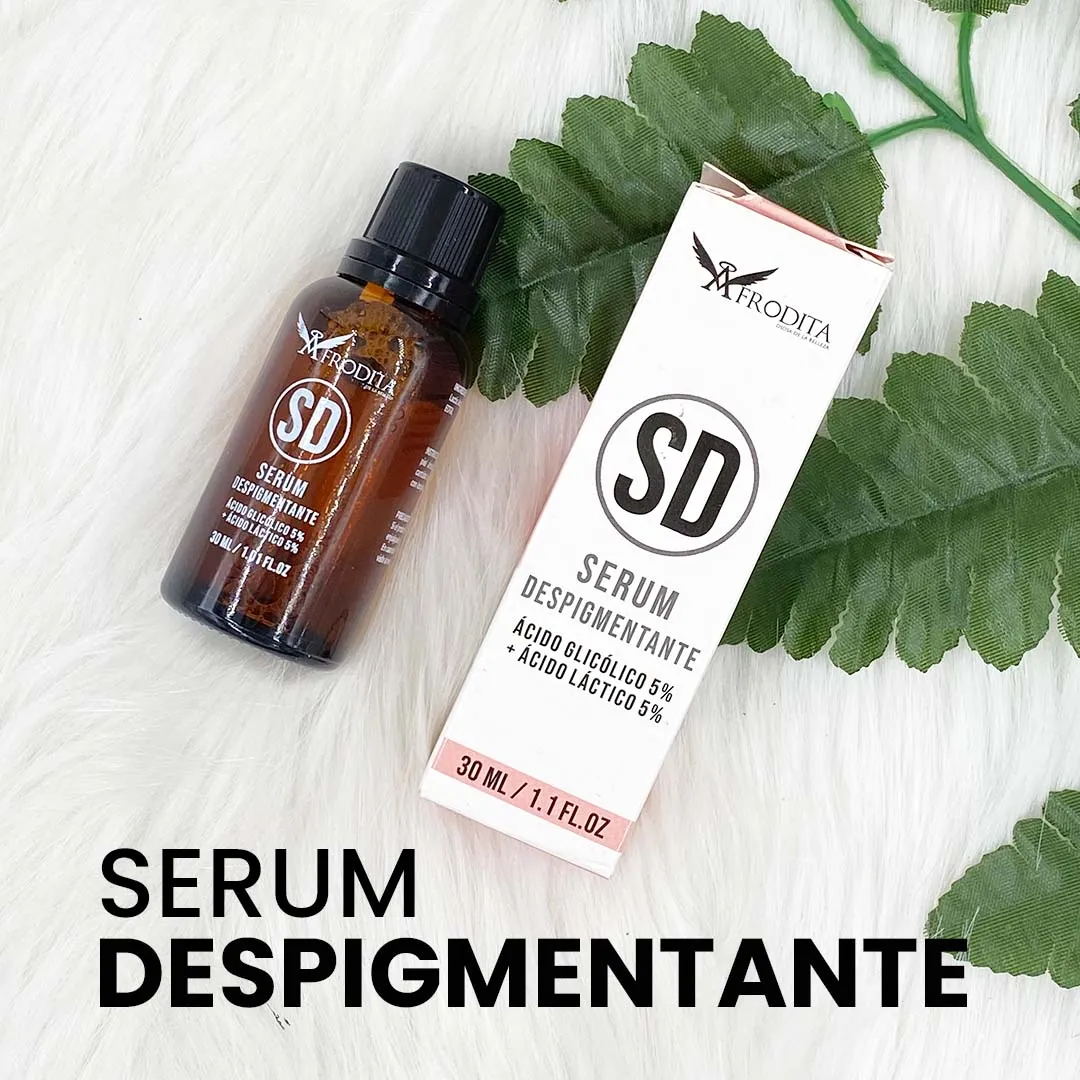 Serum Despigmentante | cido Láctico y Glicólico 5% – Afrodita