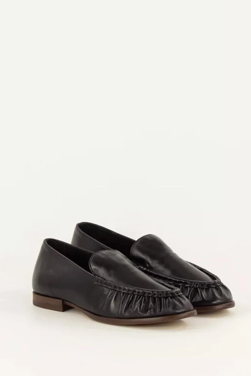 Sessùn  MOCASINES DE PIEL AYANO BLACK