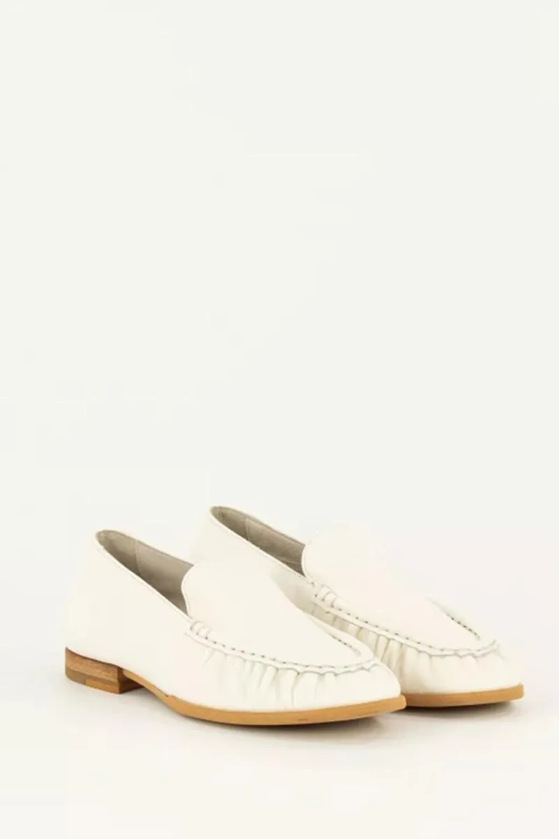 SESSùN  MOCASINES DE PIEL AYANO OFFWHITE