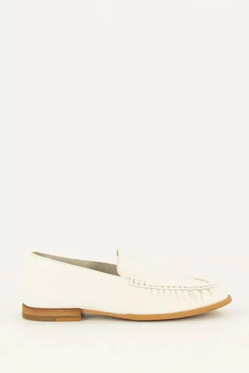 SESSùN  MOCASINES DE PIEL AYANO OFFWHITE