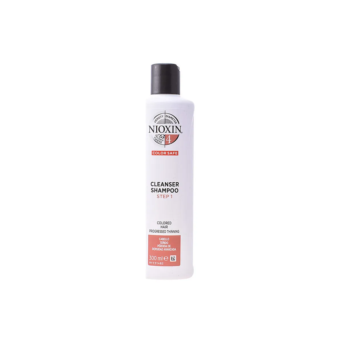 SISTEMA 4  CHAMPú  PARA CABELLO TEñIDO MUY DEBILITADO  PASO